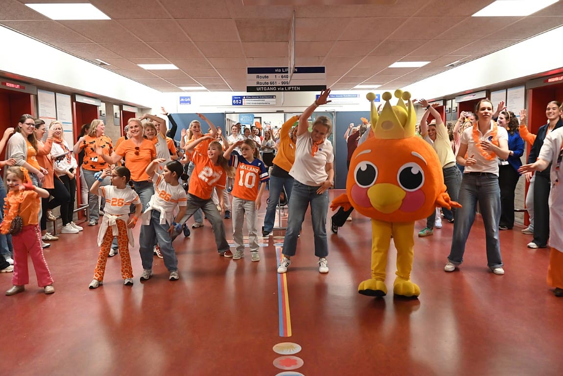 Koningsspelen 2026 in het Willem Alexander Kinderziekenhuis Leiden